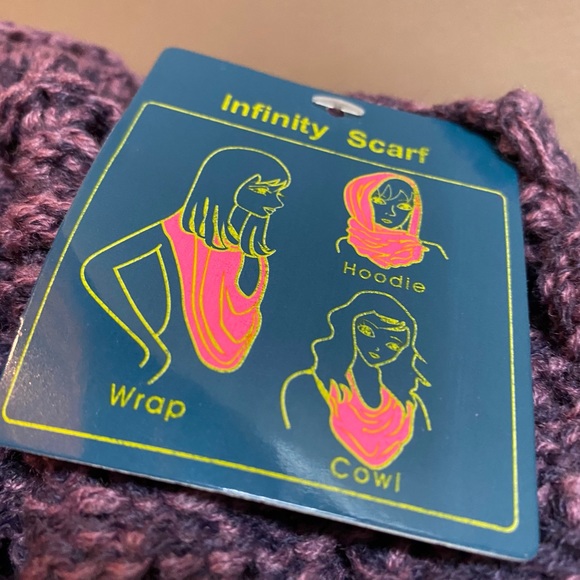 Infinity scarf purple - Picture 2 of 2